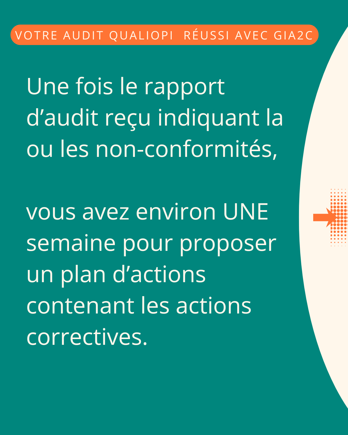 Que faire en cas de non-conformité ? Plan d'action